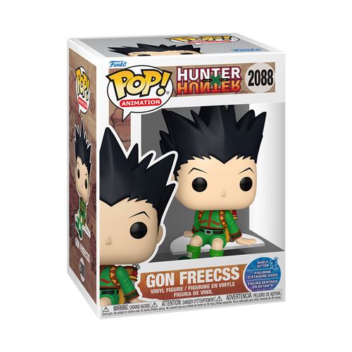 Hunter x Hunter Figurine POP! Gon Freecss Sit 9 cm - vue 2