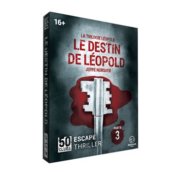 Jeu de réflexion Norsker Games 50 Clues Le destin de Léopold