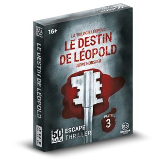 Jeu de réflexion Norsker Games 50 Clues Le destin de Léopold