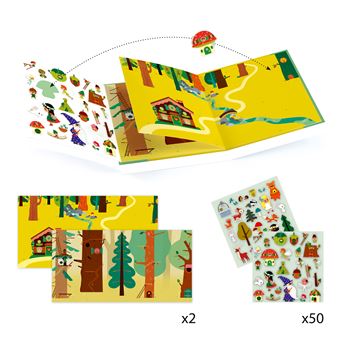 Jeu créatif Djeco La forêt magique