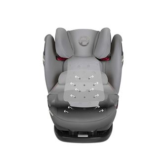 Housse Siège Auto Compatible Cybex Pallas, Silver Pallas Fix Et Pallas 2 Fix - Moon-bebe Gris