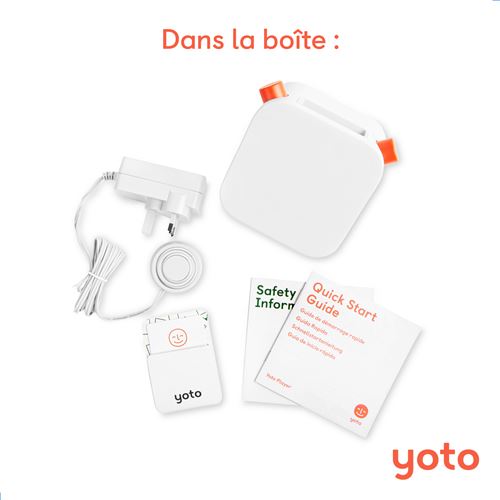 Yoto Player, le lecteur audio connecté, cadeau idéal pour les