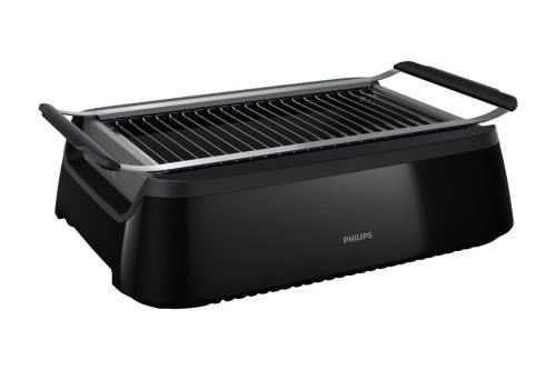 Barbecue Sans Fumée Philips Avance Collection Hd6370/90 1600 W Noir