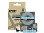 Epson LabelWorks LK-4LAS - Gris sur bleu - Rouleau (1,2 cm x 8 m) 1 cassette(s) boîte de suspension - cartouche de bande - pour LabelWorks LW-C410, LW-C610