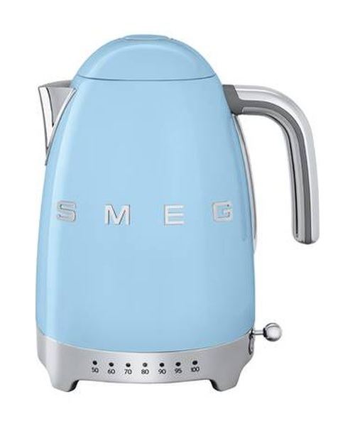 Smeg Bleu Azur 50'S Style Klf04pbeu - Wasserkocher - 1.7 Liter - 2.4 Kw - Pastellblau