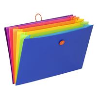 Trieur extensible 6 compartiments Viquel Happy Fluo