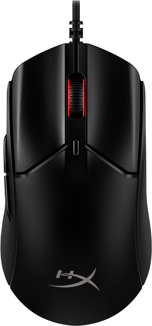 HyperX Pulsefire Haste 2 - Maus - optisch - 6 Tasten - kabelgebunden - Schwarz