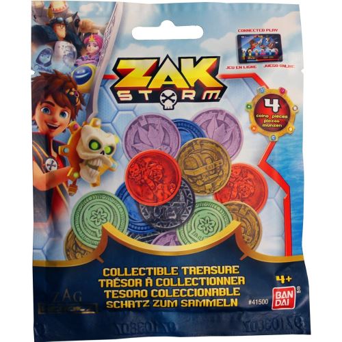 Sachet de 4 trésors Zak Storm Bandai
