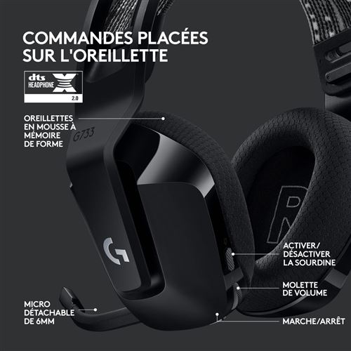 casque logitech lightspeed