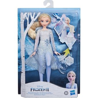 Poupee Disney Frozen La Reine Des Neiges 2 Elsa Interactive 27 Cm Poupee Achat Prix Fnac