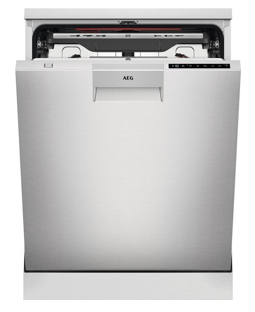 Lave-vaisselle AEG 7000 MaxiFlex FFB73706PM 15 couverts Inox anti-trace