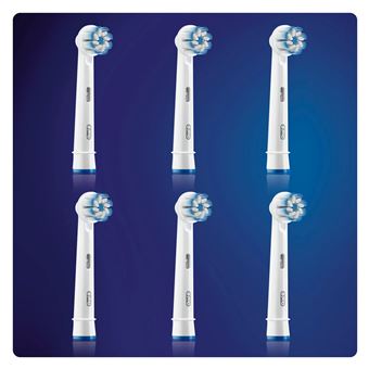 Tête de brosse Oral-B Sensitive Clean 6 pièces