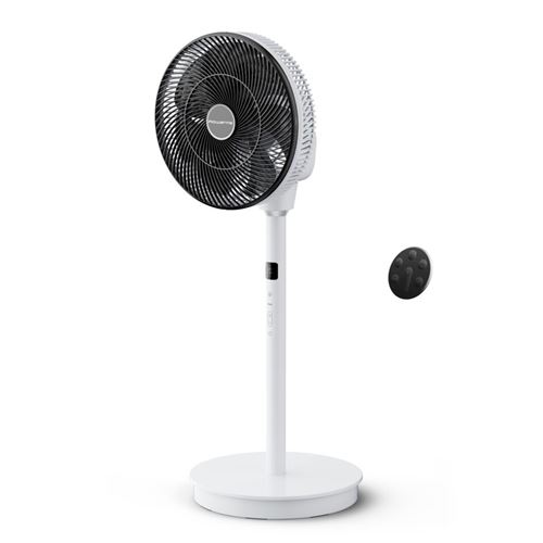 Ventilateur Rowenta Turbo Swift Silence Silencieux Qv5040F0 Blanc
