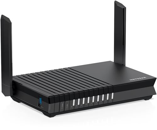 Routeur WiFi 6 Netgear RAX20 AX1800 4 flux Noir