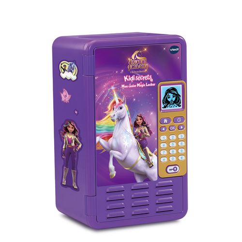 Jeu Éducatif Vtech KidiSecrets Mon Casier Magic Locker – Coffre Secret Personnalisable, Dès 5 Ans