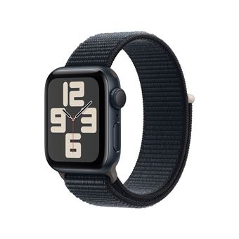 Apple Watch SE GPS, boîtier en Aluminium Minuit de 40 mm avec boucle sport Minuit