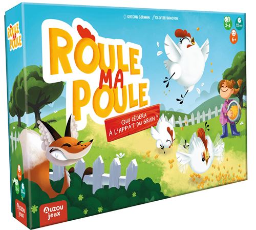 Jeu d'ambiance Auzou Roule ma Poule