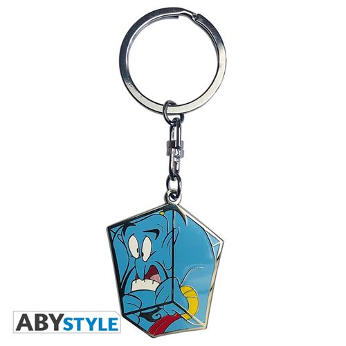 DISNEY-PORTE-CLES METAL-ALADDIN/GENIE