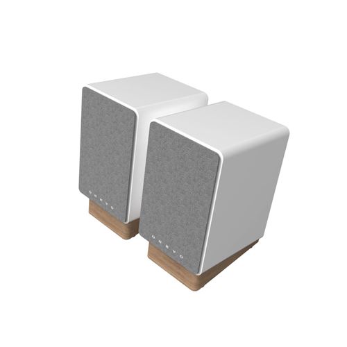 Enceintes Connectées Hi-Fi Onkyo Gx-30Arc Blanc Vendues Par Paire