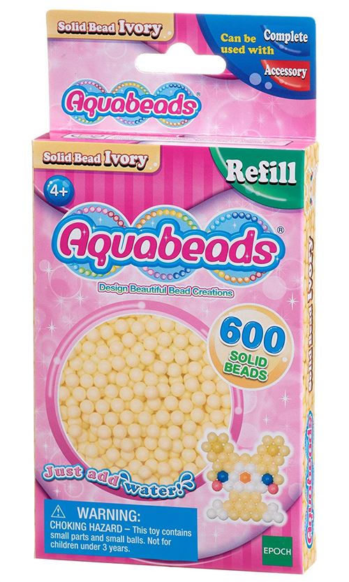 Kit créatif Aquabeads Perles Ivoire