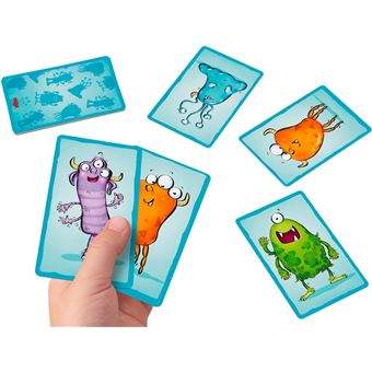 Jeu de cartes Haba Bataille Junior Alerte aux monstres !