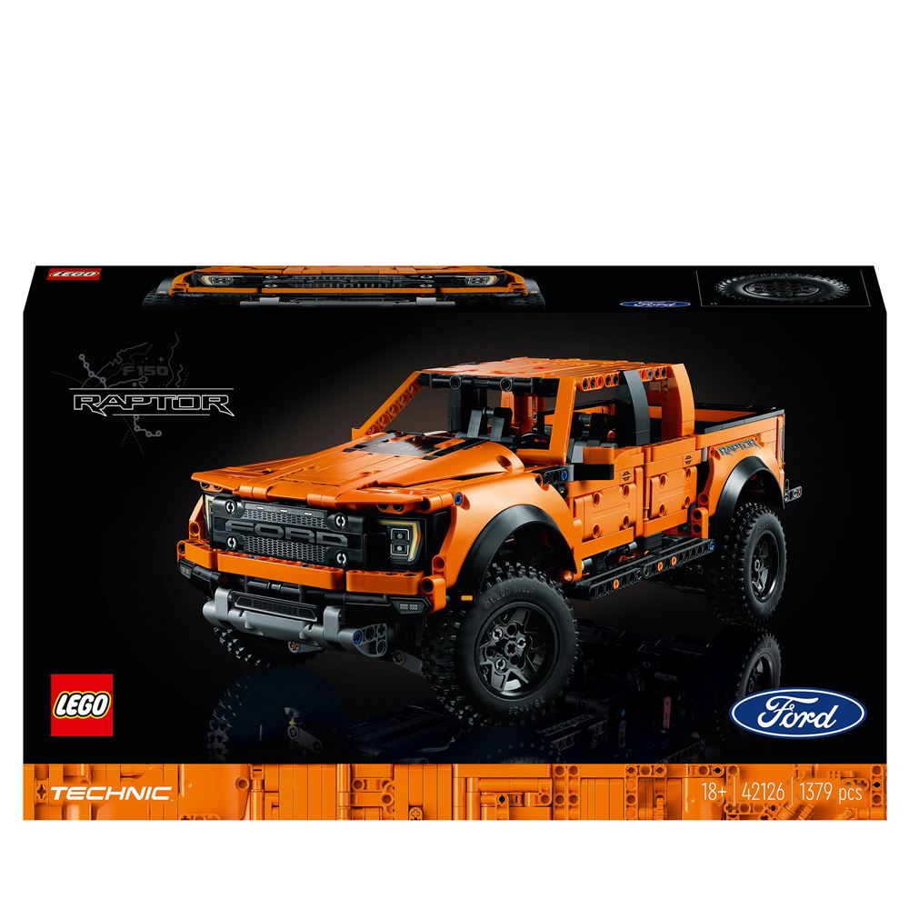 Lego 42126 Technic Kit Ford F-150 Raptor, Maquette de Voiture à Construire,  Cadeau pour Adulte, Modélisme Voiture - Comparer avec