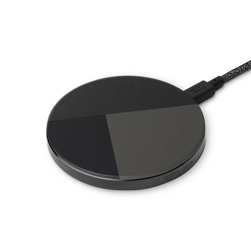 Chargeur à induction Native Union Drop Marquetry V2 7.5 W Gris