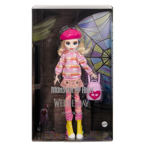 Mattel Rose Poupée Monster High Enid Sinclair - Image 4