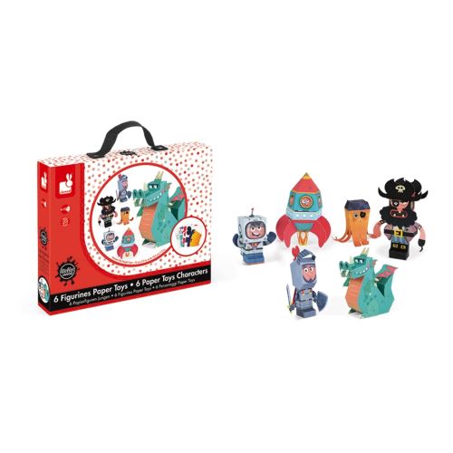 Figurines Janod Paper Toys
