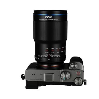 Objectif hybride Laowa 90mm f/2.8 2x Ultra-Macro APO noir pour Sony FE