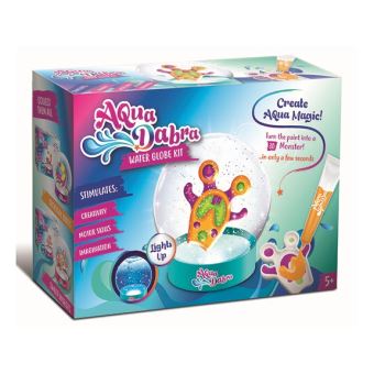 Jeu créatif Aqua Dabra Water Globe Gentil Monstre
