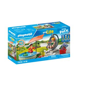 Playmobil MyLife 71476 Maman et enfant avec fauteuil suspendu