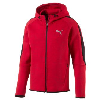 Sweat Zippé GAP Rouge – Femme Taille M – Capuche, Poche Kangourou – 77% Coton