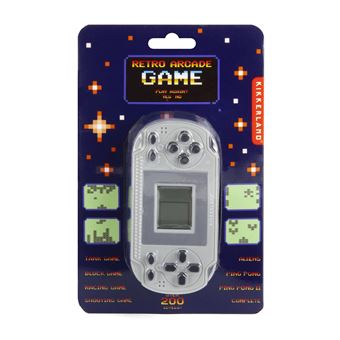 Mini jeu d'Arcade rétro Kikkerland Doré