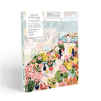 La Petite Épicerie Malen nach Zahlen - Flower Market von Zaze Art - 1