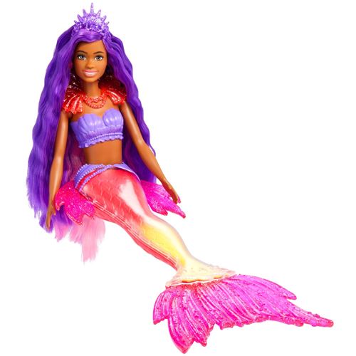 Poupee Barbie Brooklyn Sirene Mermaid powe Poupee Achat prix fnac