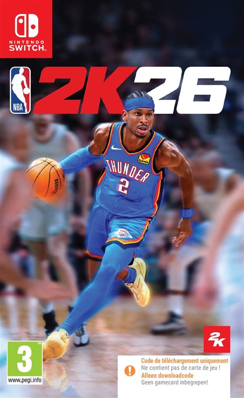 NBA 2K26 Code in a Box Nintendo Switch