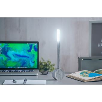 Lampe de bureau Gingko Octogone Cendre