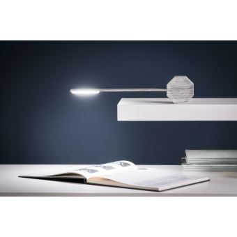 Lampe de bureau Gingko Octogone Cendre