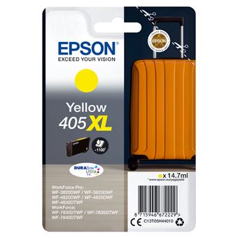 Cartouche d'encre Epson Valise 405 XL Jaune - 1