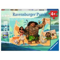 Educa Set De 4 Puzzles Infantiles Vaiana 2 – Progresivos De 50 A 150 Piezas, 34x24 Cm, Para Niños De 3 A 5 Años, Multinivel