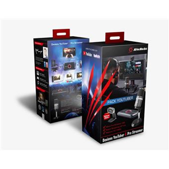 Pack Youtuber Avermedia Pro Streamer