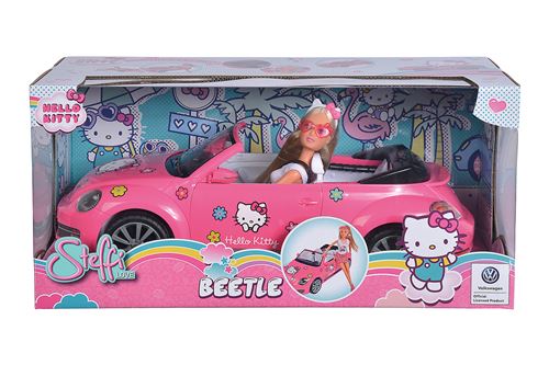 Poupée dans voiture Simba Hello Kitty