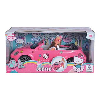 Poupée dans voiture Simba Hello Kitty