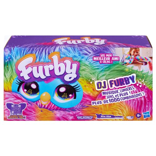 Peluche interactive Hasbro Dj Furby Rainbow