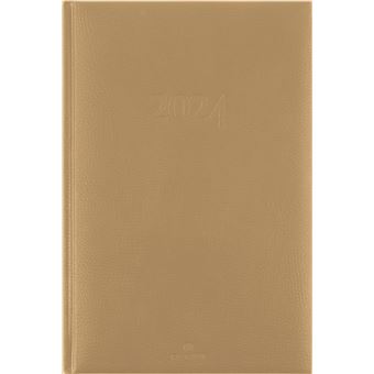 Agenda civil semainier Oberthur 2024 27 FSC London Beige