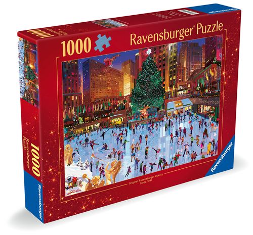Puzzle 1000 Pièces Ravensburger Noël Au Rockefeller Center