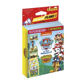 Blister de 21 pochettes Panini La Pat'Patrouille Dino Les bons plans