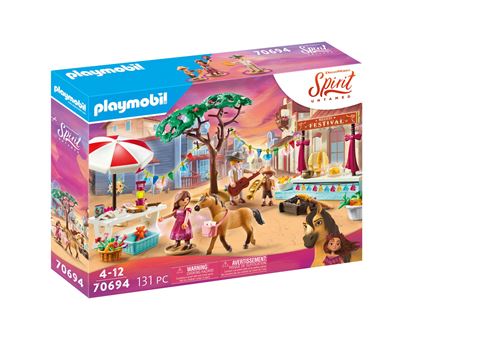 Playmobil Spirit Au Galop En Toute Liberté 70694 Festival De Miradero