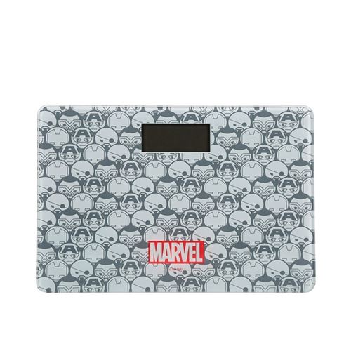Pèse personne Minisro Marvel Gris et blanc